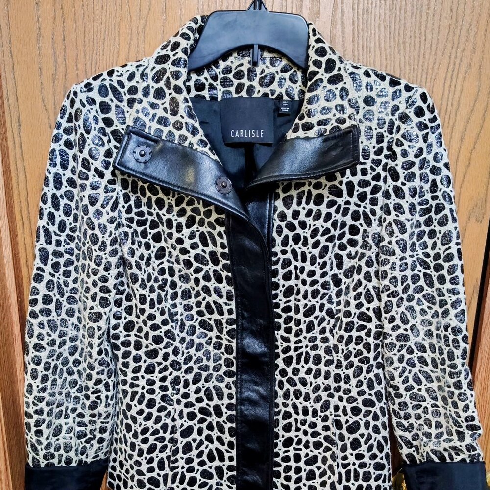 Carlisle Animal Print Jacket - SZ 2